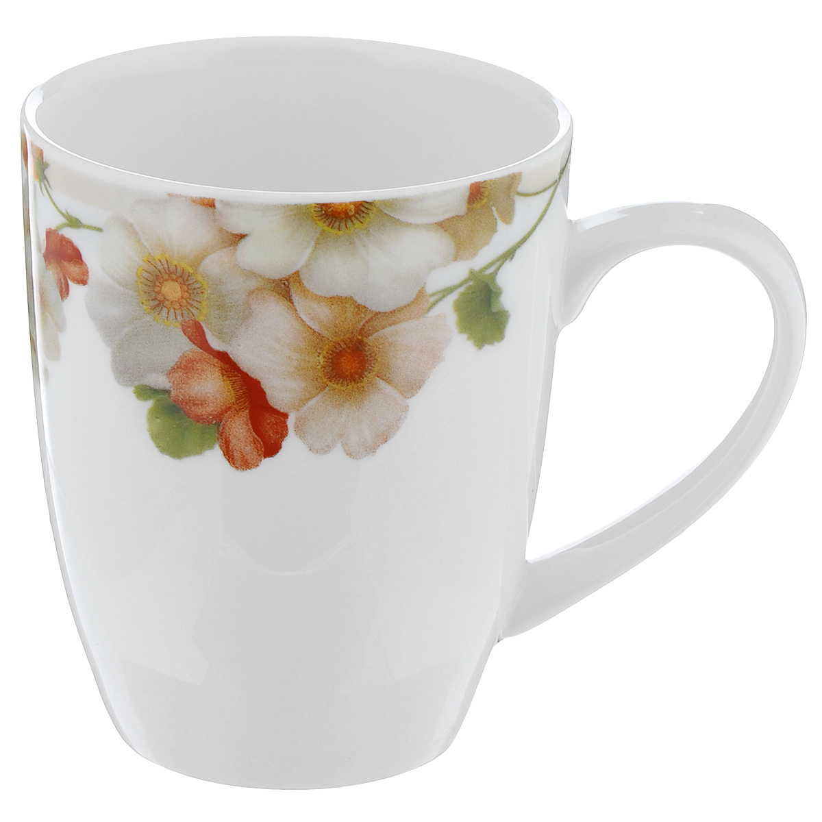Кружка Nanshan Porcelain Мальва, цвет: белый, бежевый, 300 млGNNSML001360 Кружка Nanshan Porcelain Мальва, цвет: белый, бежевый, 300 млGNNSML001360Кружка Nanshan Porcelain Мальва изготовлена из высококачественного фарфора. При изготовлении посуды фирмы Nanshan Porcelain применяются подглазурные деколи, что защищает рисунок от истирания и продлевает срок эксплуатации посуды. Посуда безопасна для здоровья и окружающей среды, не содержит свинец и кадмий. Можно использовать в микроволновой печи и мыть в посудомоечной машине. Объем: 300 мл. Диаметр (по верхнему краю): 8 см. Высота кружки: 10 см.