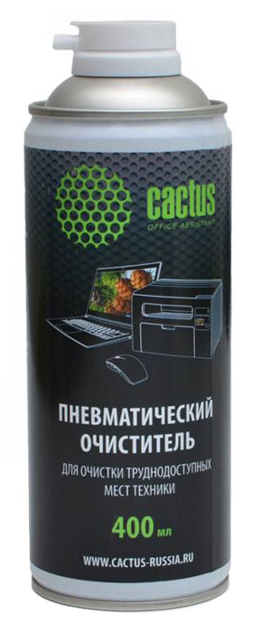 Cactus CS-Air400 пневматический очиститель для очистки техникиCS-AIR400 Cactus CS-Air400 пневматический очиститель для очистки техникиCS-AIR400Пневматический очиститель Cactus CS-Air400 используется для очистки труднодоступных мест техники. Не содержит спирт.
