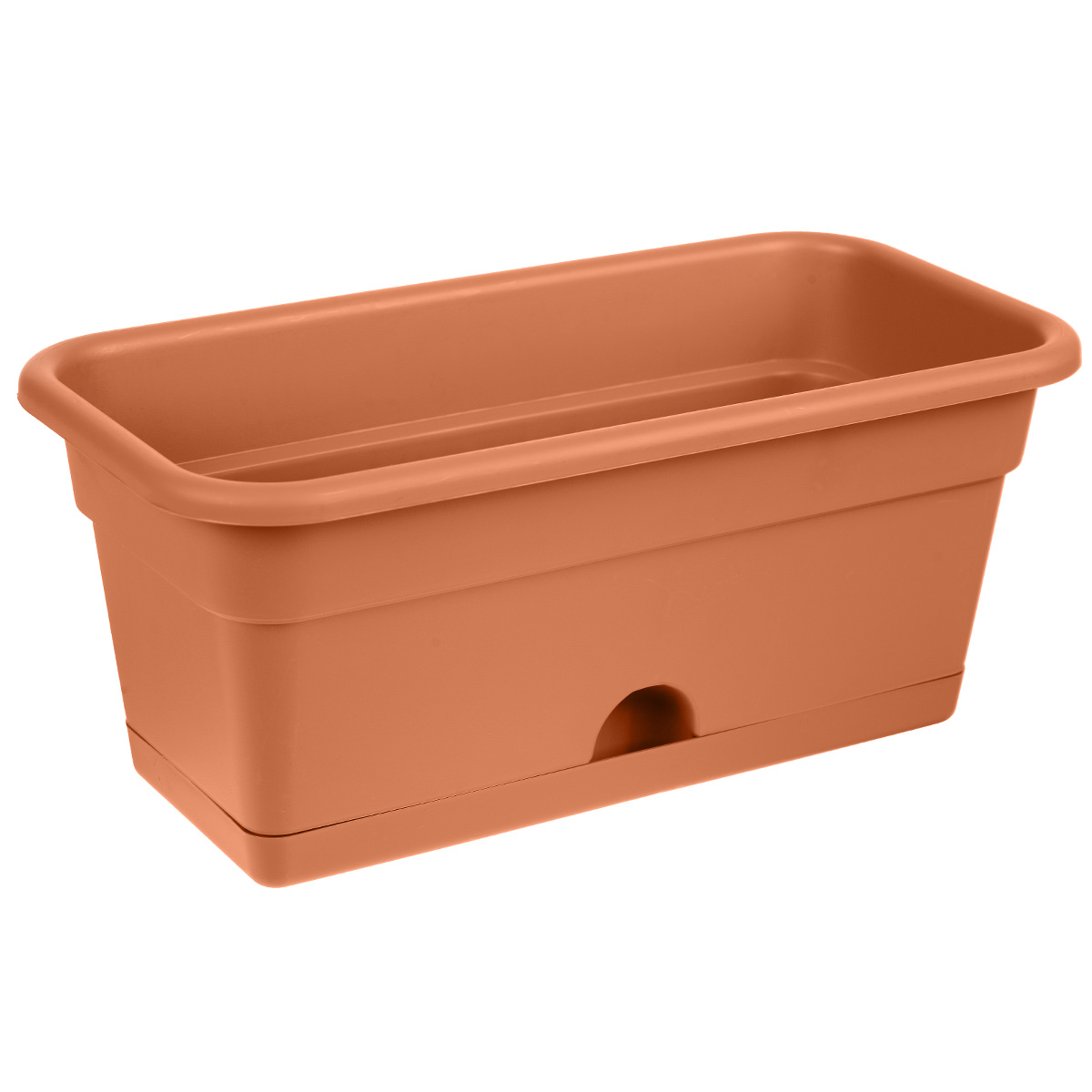 Балконный ящик Darel Plastic, с поддоном, цвет: терракотовый, 40 см х 20 см х 17 смЯБ0140 Балконный ящик Darel Plastic, с поддоном, цвет: терракотовый, 40 см х 20 см х 17 смЯБ0140Балконный ящик Darel Plastic изготовлен из прочного полипропилена (пластика). Снабжен поддоном для стока воды. Система нижнего полива очень удобна для отдельного вида растений - при этом вода наливается не сверху, а внутрь поддона. Изделие прекрасно подходит для выращивания рассады, растений и цветов в домашних условиях.