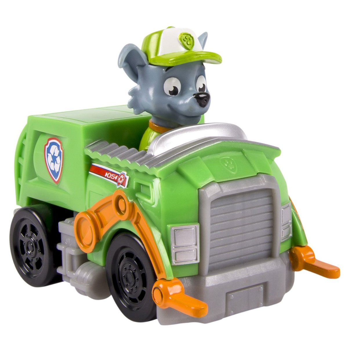 Paw Patrol Игрушка Машинка спасателя. Recycle Truck Rocky16605 Recycle Truck Rocky Paw Patrol Игрушка Машинка спасателя. Recycle Truck Rocky16605 Recycle Truck RockyИгрушка Машинка спасателя. Recycle Truck Rocky непременно порадует малыша. Грузовик с героем популярного анимационного мультфильма выполнен из высококачественной пластмассы. Игрушка помогает развивать мелкую моторику, цветовосприятие и воображение. Рекомендуемый возраст: от 2 лет.