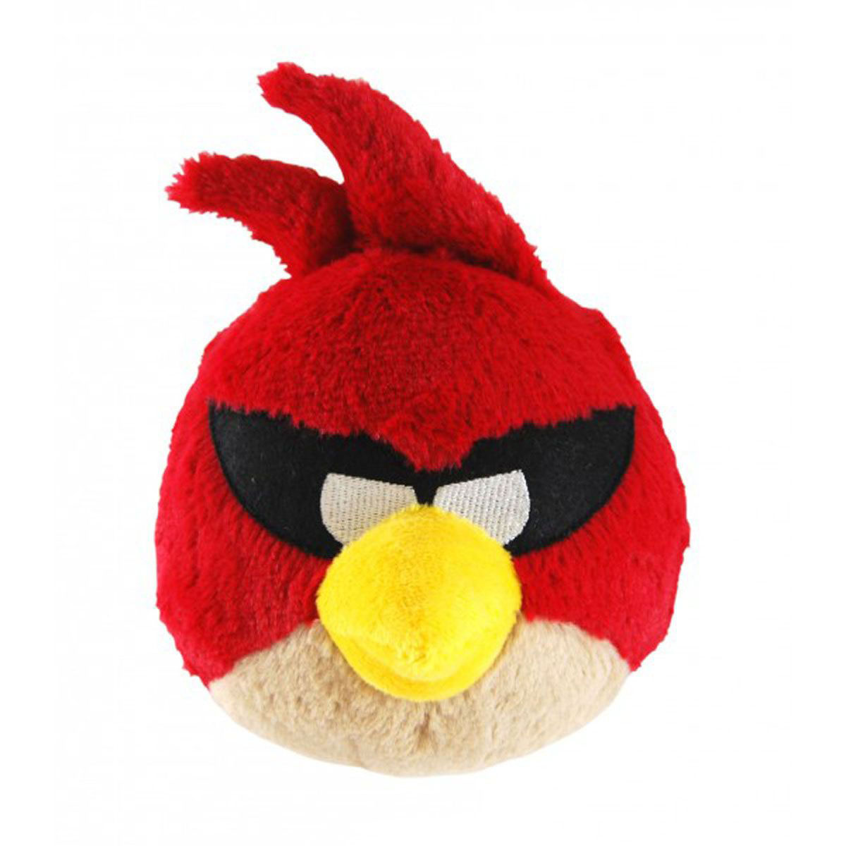Angry Birds Space Мягкая озвученная игрушка, цвет: красный, 22 см92670_красный Angry Birds Space Мягкая озвученная игрушка, цвет: красный, 22 см92670_красныйМягкая озвученная игрушка Angry Birds Space подарит вашему ребенку много радости и веселья. Удивительно приятная на ощупь игрушка выполнена в виде красной птички - персонажа популярной игры Angry Birds. При нажатии на кнопку, расположенную на макушке, игрушка начинает смеяться и издавать забавные звуки. Чудесная мягкая игрушка непременно поднимет настроение своему обладателю и станет замечательным подарком к любому празднику. Игрушка работает от незаменяемых батареек.