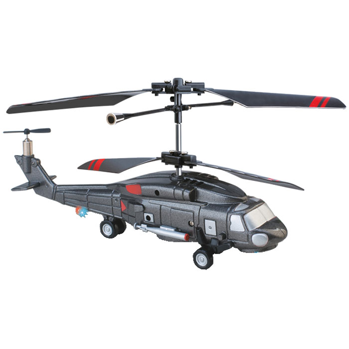 1TOY Вертолет на радиоуправлении Gyro-133Т54514 1TOY Вертолет на радиоуправлении Gyro-133Т54514Радиоуправляемая модель 1toy Gyro-133 со световыми эффектами оснащена встроенным гироскопом, который поможет скорректировать и устранить нежелательные вращения корпуса вертолета, благодаря чему сохранится высокая устойчивость полета, и пропорциональным триммером для выравнивания полета. Прежде чем запустить вертолет, его сначала нужно самостоятельно собрать, что поможет вам разобраться в устройстве и принципах функционирования вертолетов Gyro (в комплект входят все необходимые запчасти и инструменты, а также схема сборки). Каркас вертолета выполнен из пластика с использованием металла и отличается высокой детализацией. Особенности вертолета Gyro-133: Миниатюрный дизайн вертолета идеально подходит для игры внутри помещения; Четкий инфракрасный сигнал широкого радиуса действия; Улучшенный литий-полимерный аккумулятор; Движение вертолета во всех направлениях, полет восьмеркой и по кругу; Устойчивость в полете; Три...