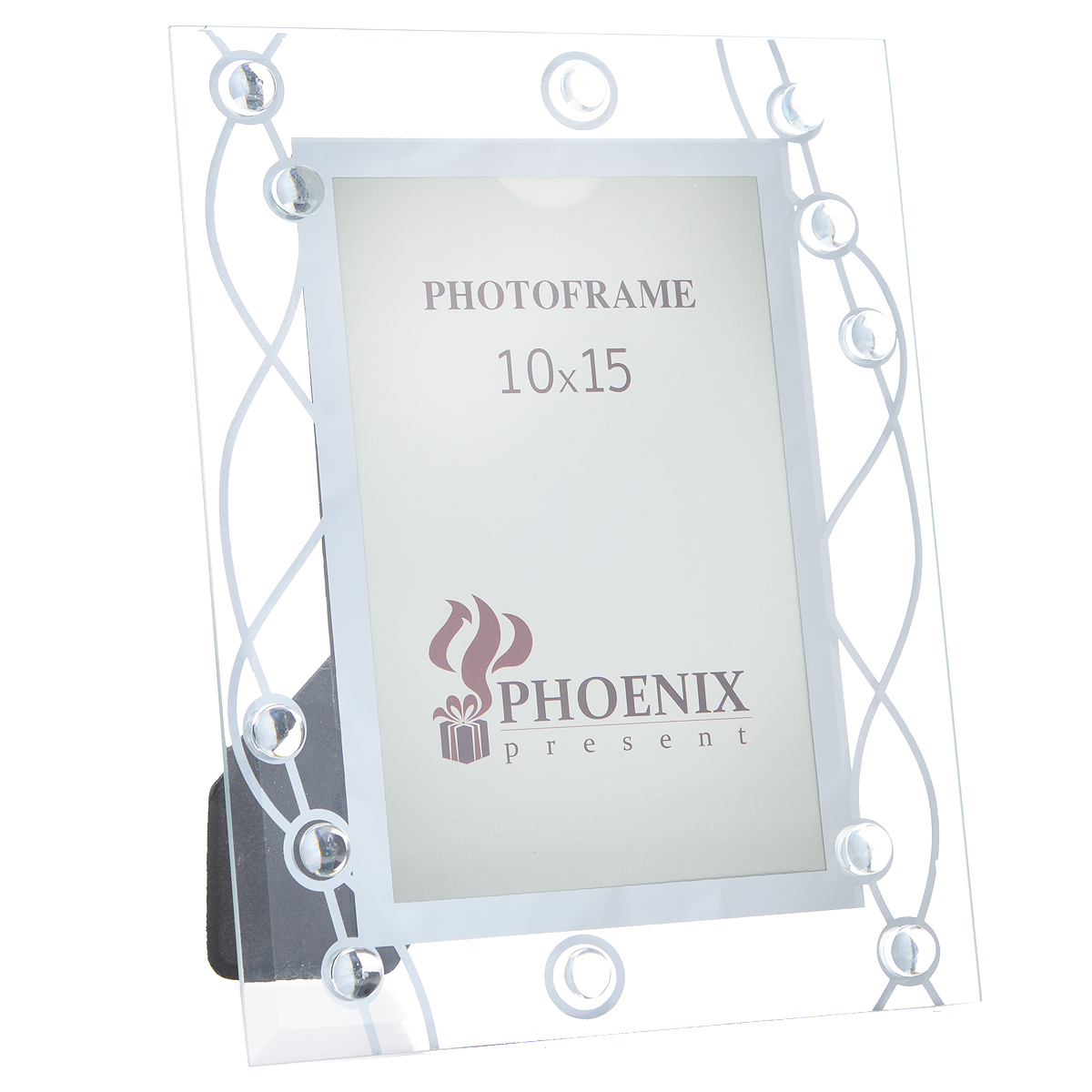 Фоторамка Феникс-презент Весенняя, 10 х 15 см38944 Фоторамка Феникс-презент Весенняя, 10 х 15 см38944Декоративная фоторамка Феникс-презент Весенняя, выполненная из высококачественного стекла, украсит интерьер помещения оригинальным образом, а также позволит сохранить на память изображения дорогих вам людей и интересных событий вашей жизни. У рамки есть ножка для размещения ее на столе. С такой фоторамкой вы сможете не просто внести в интерьер своего дома элемент необычности, но и создать атмосферу загадочности и изысканности.