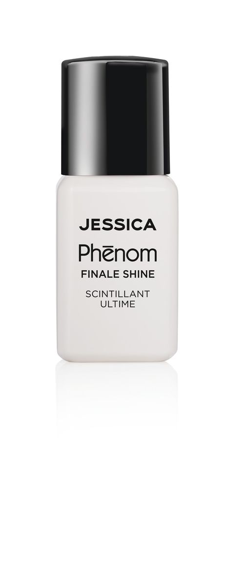 Jessica Phenom Закрепляющее покрытие Finale Shine Topcoat 15 млPHEN-000 Jessica Phenom Закрепляющее покрытие Finale Shine Topcoat 15 млPHEN-000Система покрытия ногтей Phenom обеспечивает быстрое высыхание, обладает стойкостью до 10 дней и имеет блеск гель-лака. Не нуждается в использовании LED/UV ламп. Легко удаляется, как обычный лак для ногтей. Покрытия JESSICA Phenom являются 5-Free и не содержат формальдегид, формальдегидных смол, толуола, дибутилфталат и камфору. Как наносить: Система Phenom – это великолепный маникюр за 1-2-3 шага: ШАГ 1: Базовое покрытие – нанесите в два слоя базовое средство JESSICA, подходящее Вашему типу ногтевой пластины. ШАГ 2: Цвет – нанесите в два слоя любой оттенок Phenom Vivid Colour. ШАГ 3: Закрепление – нанесите в один слой Phenom Finale Shine Topcoat для получения блеска гель-лака.