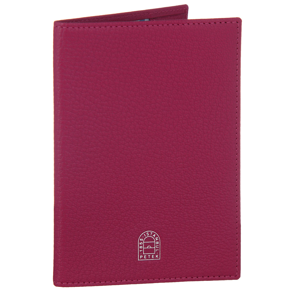 Обложка для паспорта Petek 1855, цвет: фуксия. S15019.ALS.38S15019.ALS.38 D.Pink Обложка для паспорта Petek 1855, цвет: фуксия. S15019.ALS.38S15019.ALS.38 D.PinkСтильная обложка для паспорта Petek 1855 выполнена из натуральной кожи с зернистой текстурой. Обложка оформлена декоративной строчкой и тиснением с названием бренда. На оборотной стороне имеет карман для посадочного талона. Элегантная обложка Petek 1855 не только поможет сохранить внешний вид ваших документов и защитит их от повреждений, но и станет стильным аксессуаром, идеально подходящим вашему образу.