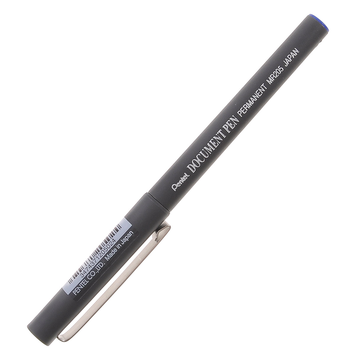 Pentel Ручка-роллер Document Pen, цвет: синийPMR205-C Pentel Ручка-роллер Document Pen, цвет: синийPMR205-CDocument Pen - известная ручка-роллер, изобретенная компанией Pentel в 1986 г. Свое название эта ручка получила за высочайшую стойкость чернил, не размывающихся водой, имеющих уникальную морозостойкость и не выгорающих на свету. Это необходимый инструмент для работы с важными документами. Данный роллер одноразовый, в нем не предусмотрена смена стержня.