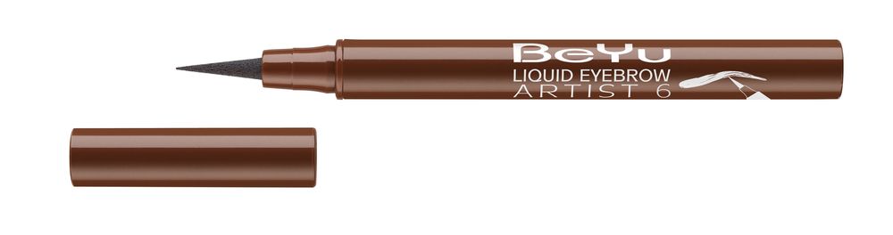 BeYu Фломастер для бровей Liquid Eyebrow Artist № 6 темно-коричневый , 1,2мл3682.6 BeYu Фломастер для бровей Liquid Eyebrow Artist № 6 темно-коричневый , 1,2мл3682.6Жидкий, устойчивый фломастер для бровей с тонким фетровым аппликатором. Точно и легко наносится, мгновенно заполняет линию брови. Устойчиво держится в течение дня.