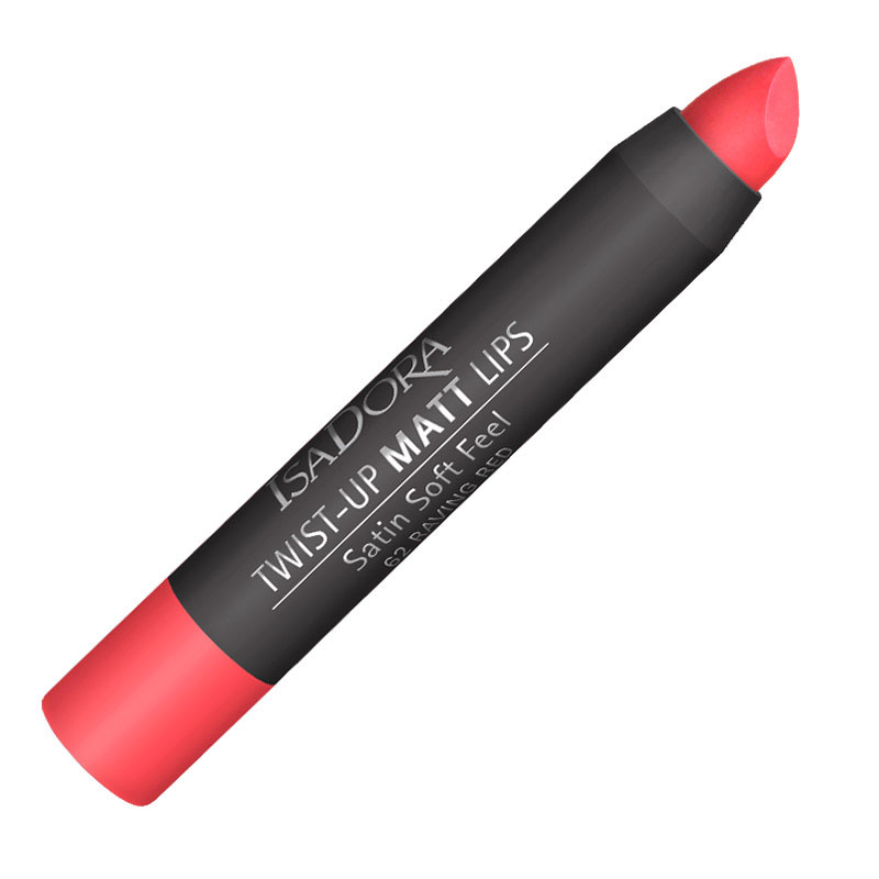 Isa Dora Помада-карандаш для губ матовая Twist-up Matt Lips № 62, 2,7гр121862 Isa Dora Помада-карандаш для губ матовая Twist-up Matt Lips № 62, 2,7гр121862Помада для губ в карандаше TWIST UP MATT. Бархатистый матовый эффект Комфортная кремовая текстура не сушит губы и укрывает их насыщенным устойчивым цветом. Удобная форма стика для аккуратного нанесения и создания четкого контура губ. Формула, насыщенная увлажняющими и защитными ингредиентами. Без отдушек. Клинически тестировано