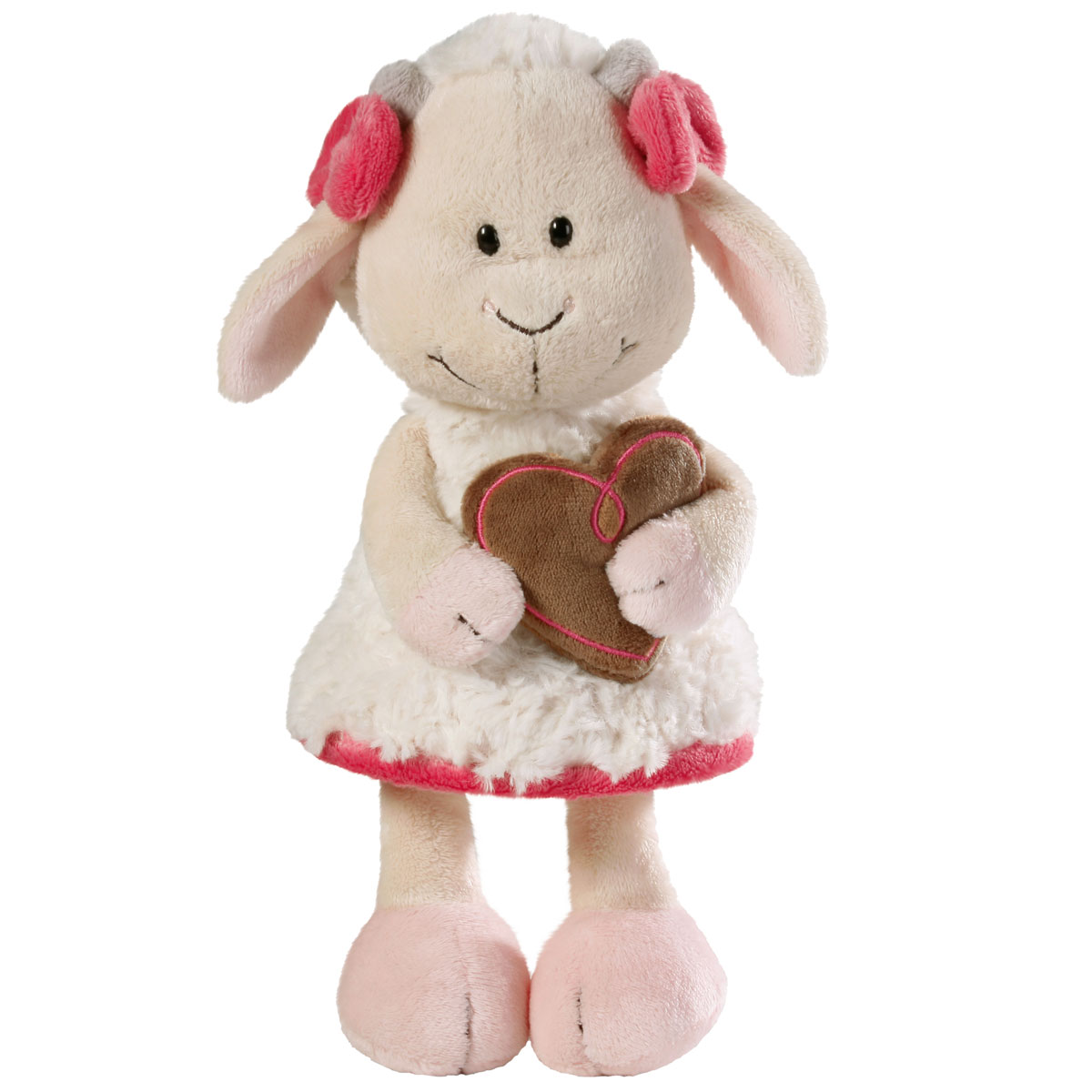 Nici Мягкая игрушка Козочка Гретель, с пряником-сердечком, 80 см37616 Nici Мягкая игрушка Козочка Гретель, с пряником-сердечком, 80 см37616Мягкая игрушка Козочка - очаровательная плюшевая игрушка от немецкого производителя Nici. Мягкая зверушка станет лучшим другом вашего малыша на долгие годы. У козочки мягкая приятная на ощупь шерстка, а потому его так приятно обнимать и прижимать к себе. Основной цвет игрушки - бежевый. Козочка держит в лапке пряничное сердечко. Игрушка выполнена из экологически чистых и безопасных материалов.