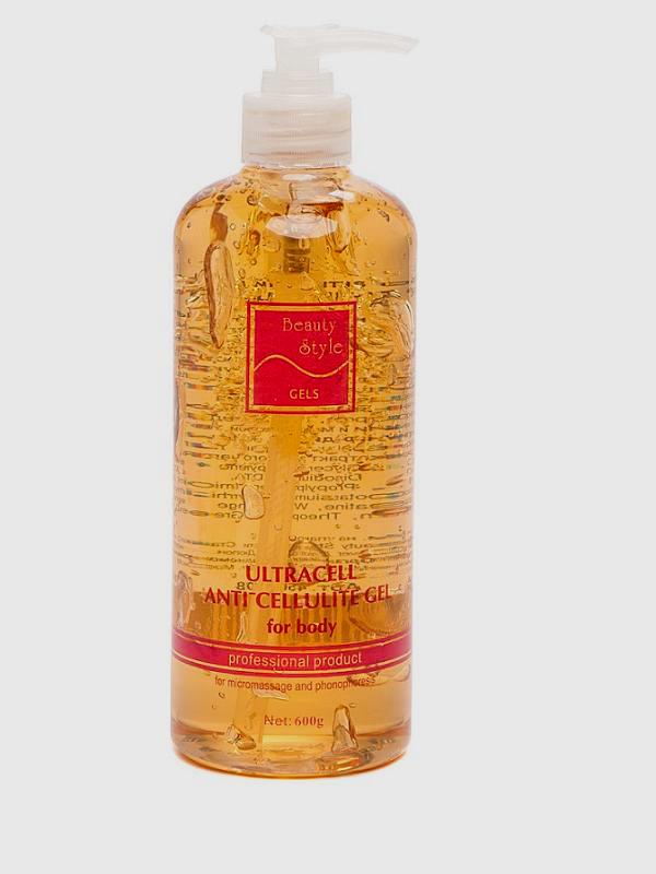 Beauty Style Гель активный для тела УЛЬТРАЦЕЛЛ, 600мл4501408 Beauty Style Гель активный для тела УЛЬТРАЦЕЛЛ, 600мл4501408Благодаря высокому содержанию кофеина и теофиллина, гель нормализует обменные процессы, стимулирует лимфодренаж, устраняет застойные явления, расщепляет стойкие жировые отложения, устраняет «апельсиновую корку». Кожа становится подтянутой и упругой. Гель эффективен в отношении целлюлита любой стадии, улучшает микроциркуляцию и активизирует процессы метаболизма жировой ткани. Бромелаин и пепсин в составе геля способствуют расщеплению фиброзных волокон, характерных для целлюлита поздних стадий. Экстракт померанца ускоряет процесс расщепления жиров, улучшает микроциркуляцию и обмен веществ в проблемных зонах, повышает упругость кожи. Экстракт лимона обладает антицеллюлитным действием, тонизирует. Активный гель может применяться в процедурах УЗ микромассажа и УЗ фонофореза, а также при проведении процедур миостимуляции и микротоковой терапии. Активные компоненты: кофеин, бромелаин, экстракт померанца, экстракт лимона, пепсин, теофилин, экстракт зеленого чая. Упаковка: 600 мл