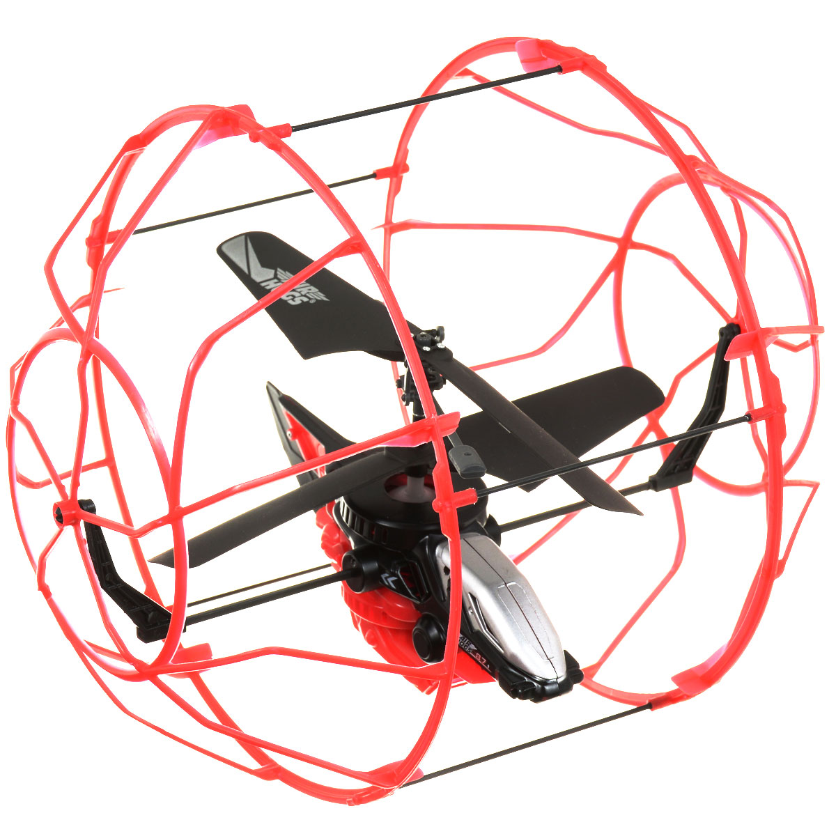 Air Hogs Вертолет на радиоуправлении Roller Copter цвет красный черный44501 красн Air Hogs Вертолет на радиоуправлении Roller Copter цвет красный черный44501 краснВертолет в клетке - очередное чудо техники от AirHogs. Этот уникальный вертолет защищен наружной клеткой, которая создает барьер между ним и поверхностью или предметами. Клетка вращается вокруг вертолета, что позволяет ему будто бы забираться на стену. Модель хорошо подойдет новичкам в управлении вертолетами, с помощью которой они будут практиковаться с минимальными повреждениями игрушки. Питание игрушки осуществляется с помощью литий-полимерного аккумулятора с напряжением 3,7 В. Время зарядки - около 30 минут.
