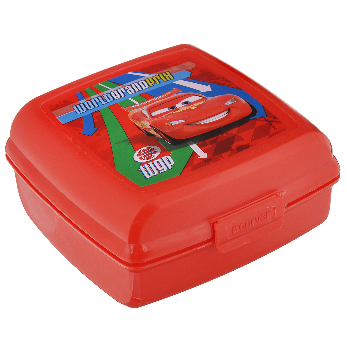 Емкость Curver Multisnap Disney, квадратная, цвет: красный, 0,6 л02276-С06-01_красный Емкость Curver Multisnap Disney, квадратная, цвет: красный, 0,6 л02276-С06-01_красныйCurver Multisnap Disney - это небольшая емкость, предназначенная для хранения мелких предметов. Выполнена из высококачественного пластика. Емкость имеет пластиковую защелку, предохраняющую содержимое от высыпания. Идеально подходит для хранения мелков, скрепок и других мелких предметов, для которых трудно найти надлежащее место в комнате. Также отлично подходит в качестве емкости для второго завтрака вне дома.