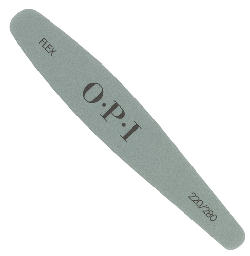 OPI Бафф серебряный Flex File 220/280FI641 OPI Бафф серебряный Flex File 220/280FI641Удаляет недостатки и подготавливает искусственные ногти к обработке баффом Блеск. Абразив: оксид кремния или оксид алюминия.