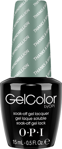 OPI Гель-лак GelColor Thanks a Windmillion, 15 млGCH62 OPI Гель-лак GelColor Thanks a Windmillion, 15 млGCH62GELCOLOR от OPI. ГЕЛЬКОЛОР это 100% гель в лаковом флаконе! В отличие от гелей-лаков, из-за отсутствия лаковой составляющей ГЕЛЬКОЛОР не подвержен сколам и трещинам. Ультра-быстрое светоотверждение в LED-лампе OPI! Всего лишь 4 минуты на все слои включая базу и верхнее покрытие на всех пальцах! Не требует шлифовки ногтей перед нанесением и опиливания при снятии, а значит — не травмирует ногти! Снимается за 15 минут отмачиванием. ГЕЛЬКОЛОР - экономичен! ГЕЛЬКОЛОР - это высочайшее качество OPI по доступной цене. Оттенки легендарных лаков OPI при желании можно наносить поверх ГЕЛЬКОЛОР. Сравните стоимость ГЕЛЬКОЛОР с другими марками и Вы увидите разницу! Стойкое и сияющее покрытие на недели вперед с GELCOLOR. ГЕЛЬКОЛОР это 100% гель в лаковом флаконе! В отличие от гелей-лаков, из-за отсутствия лаковой составляющей ГЕЛЬКОЛОР не подвержен сколам и трещинам. Ультра-быстрое светоотверждение в LED-лампе OPI! Всего лишь 4 минуты на все слои включая базу и верхнее покрытие на всех пальцах!...