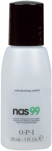 OPI Дезинфицирующая жидкость для ногтей Nas-99, 30 млSD301 OPI Дезинфицирующая жидкость для ногтей Nas-99, 30 млSD301Средство «OPI N.A.S. 99» используется для дезинфекции, дегидратации и обезжиривания ногтей, а также для обработки инструментов и пилок перед работой. Флакон оснащен спреем, что значительно экономит препарат и делает работу убодной. В состав средства входят вещества, предотвращающие появление грибков и бактерий.