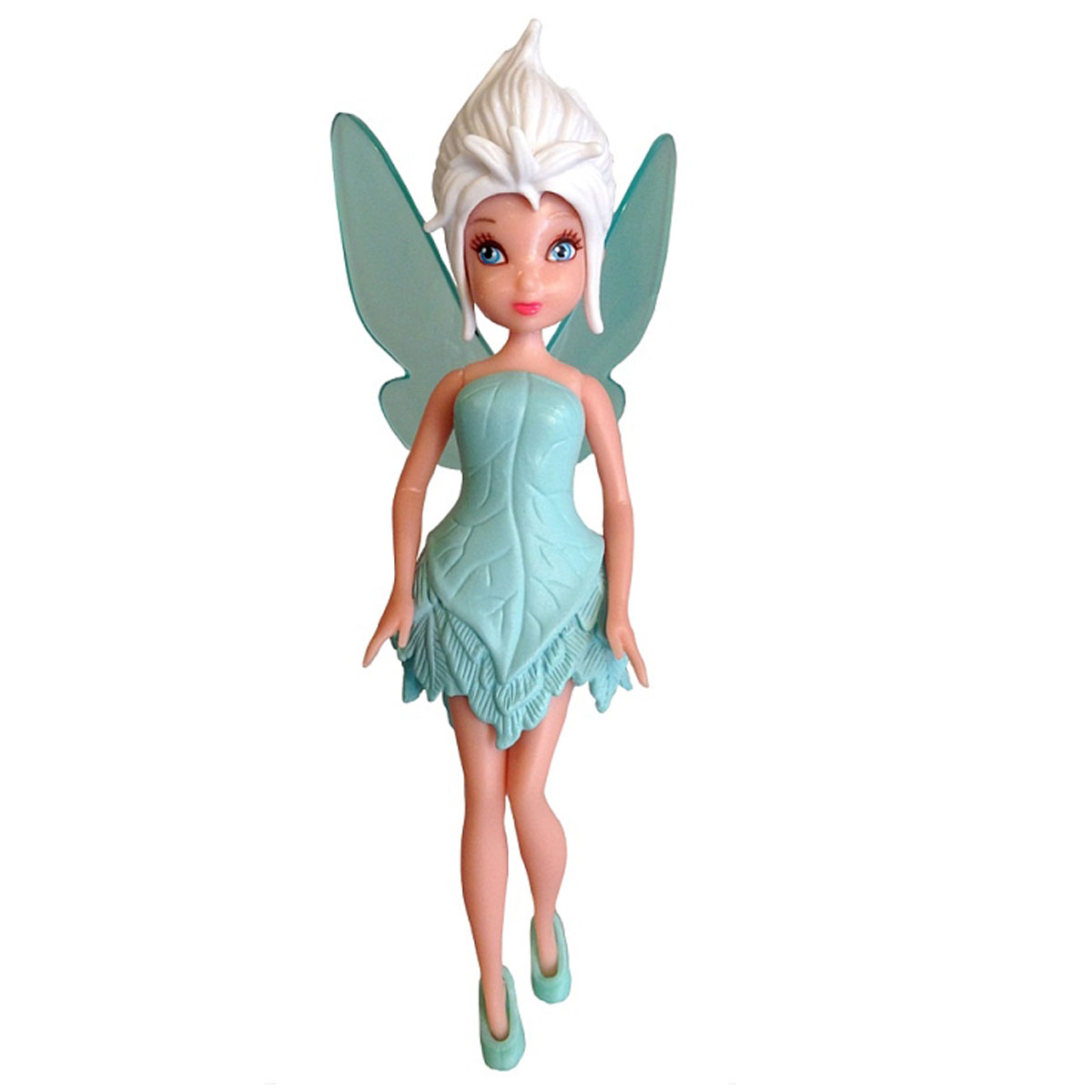 Disney Fairies Кукла Фея Periwinkle747580 Disney Fairies Кукла Фея Periwinkle747580Фигурка Disney Fairies Фея привлечет внимание любой девочки. Фигурка выполнена из прочного высококачественного пластика в виде очаровательной феи из мультфильмов Диснея. Голова, ручки и ножки фигурки подвижны, а платье и туфельки съемные, что позволяет комбинировать наряды. За спиной у феи - полупрозрачные крылышки. Феи Disney - сказочные героини, которые живут в гармонии с природой, их жизнь полна захватывающих приключений и интересных открытий. Ваш ребенок часами будет играть с этой фигуркой, придумывая различные истории. Высокое качество исполнения порадует маленьких и взрослых коллекционеров, и такая фигурка займет достойное место в любой коллекции. Небольшие размеры фигурки позволят брать ее с собой на прогулку. Порадуйте своего ребенка таким замечательным подарком!