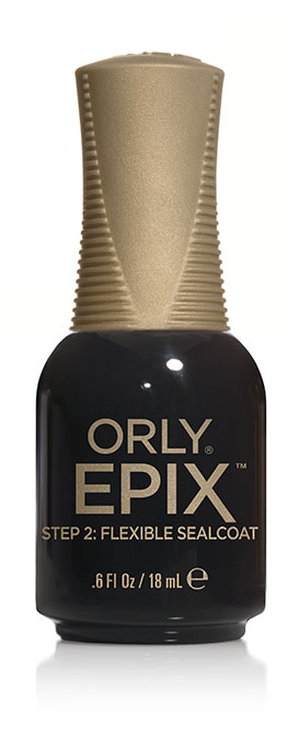 Orly Эластичное верхнее покрытие EPIX Flexible Sealcoat, 18 мл24800 Orly Эластичное верхнее покрытие EPIX Flexible Sealcoat, 18 мл24800Двухфазная эластичная система Flexible Color System - это новейшая запатентованная технология последнего поколения от ORLY, объединившая функции лака для ногтей и гибридных гелевых покрытий. Она обеспечивает прочное эластичное покрытие благодаря содержанию инновационных амортизирующих полимеров. Технология Flexible Color System подразумевает взаимное сцепление цветного лака и верхнего покрытия. Оба препарата системы EPIX дополняют друг друга и действуют вместе. А простое нанесение без подтеков обеспечивается благодаря технологии Smudge-Fixing, которая содержит полимеры, делающие покрытие эластичным и гибким, словно натуральные ногти. Лак быстро выравнивается, исключая смазывание во время нанесения. И еще один плюс, который все женщины оценят по достоинству - инновационная кисть ORLY EPIX. Она обеспечивает точное нанесение и идеальную ровную линию возле кутикулы. Максимальный контроль за результатом гарантирован: • 600 щетинок + плоская кисть • Максимально точное нанесение •...