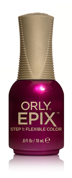 Orly Эластичное цветное покрытие EPIX Flexible Color 908 ACCEPTANCE SPEECH, 18 мл29908 Orly Эластичное цветное покрытие EPIX Flexible Color 908 ACCEPTANCE SPEECH, 18 мл29908Двухфазная эластичная система Flexible Color System - это новейшая запатентованная технология последнего поколения от ORLY, объединившая функции лака для ногтей и гибридных гелевых покрытий. Она обеспечивает прочное эластичное покрытие благодаря содержанию инновационных амортизирующих полимеров. Технология Flexible Color System подразумевает взаимное сцепление цветного лака и верхнего покрытия. Оба препарата системы EPIX дополняют друг друга и действуют вместе. А простое нанесение без подтеков обеспечивается благодаря технологии Smudge-Fixing, которая содержит полимеры, делающие покрытие эластичным и гибким, словно натуральные ногти. Лак быстро выравнивается, исключая смазывание во время нанесения. И еще один плюс, который все женщины оценят по достоинству - инновационная кисть ORLY EPIX. Она обеспечивает точное нанесение и идеальную ровную линию возле кутикулы. Максимальный контроль за результатом гарантирован: • 600 щетинок + плоская кисть • Максимально точное нанесение • Гладкое и...
