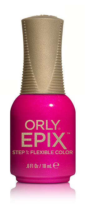 Orly Эластичное цветное покрытие EPIX Flexible Color 906 BOX OFFICE SMASH, 18 мл29906 Orly Эластичное цветное покрытие EPIX Flexible Color 906 BOX OFFICE SMASH, 18 мл29906Двухфазная эластичная система Flexible Color System - это новейшая запатентованная технология последнего поколения от ORLY, объединившая функции лака для ногтей и гибридных гелевых покрытий. Она обеспечивает прочное эластичное покрытие благодаря содержанию инновационных амортизирующих полимеров. Технология Flexible Color System подразумевает взаимное сцепление цветного лака и верхнего покрытия. Оба препарата системы EPIX дополняют друг друга и действуют вместе. А простое нанесение без подтеков обеспечивается благодаря технологии Smudge-Fixing, которая содержит полимеры, делающие покрытие эластичным и гибким, словно натуральные ногти. Лак быстро выравнивается, исключая смазывание во время нанесения. И еще один плюс, который все женщины оценят по достоинству - инновационная кисть ORLY EPIX. Она обеспечивает точное нанесение и идеальную ровную линию возле кутикулы. Максимальный контроль за результатом гарантирован: • 600 щетинок + плоская кисть • Максимально точное нанесение • Гладкое и...