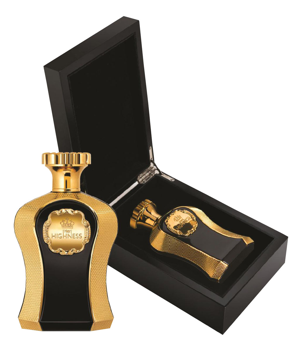 Afnan Her Highness Туалетные духи женские,100мл210540 Afnan Her Highness Туалетные духи женские,100мл210540HER HIGHNESS (Её Высочество) - цветочно-восточный аромат для настоящей Королевы! Бархатные аккорды пачули красиво переплетаются с чувственными иланг-илангом и мускусом сводят всех с ума, а пикантную изюминку этому парфюму придают розовый перец, тубероза и слива. С ним комплименты Вам обеспечены всегда! Верхние ноты: слива, груша, розовый перец Ноты «сердца»: тубероза, жасмин, иланг-иланг Базовые ноты: амбра, мускус, пачул