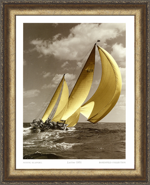Лютин 1951 (Mystic Seaport), 17 x 22 см17x22 D1353-31211 Лютин 1951 (Mystic Seaport), 17 x 22 см17x22 D1353-31211Художественная репродукция картины Mystic Seaport Lutine 1951. Размер постера: 17 см х 22 см. Артикул: 17x22 D1353-31211. Изображение нанесено на чрезвычайно плотную основу (это не бумага и не картон) и обрамлено в багет. Технология изготовления арт-постеров подразумевает обязательную художественную ламинацию каждого изображения, что придает картине дополнительную ценность, а также защищает поверхность от загрязнения, повреждений (в том числе попыток помять, исцарапать изображение), влаги и ультрафиолетовых лучей. Так, например, наши арт-постеры совершенно спокойно перенесут не одну зиму в дачном или загородном доме. Ламинирование может значительно улучшить качество изображения. Использование пленок дает различную фактуру лицевой поверхности изображения (глянцевую, матовую, холщевую, ситцевую, льняную и другие). Например, при использовании глянцевых пленок изображение проявляется - краски становятся более контрастными и сочными. Технология...