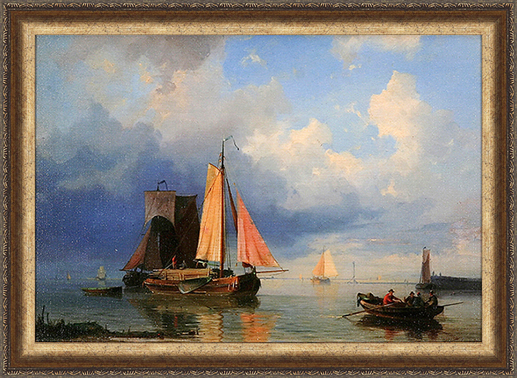 Марина. 1856 (Герман Куккук), 20 x 30 см20x30 622114001-312019 Марина. 1856 (Герман Куккук), 20 x 30 см20x30 622114001-312019Художественная репродукция картины Германа Куккука Марина. Размер постера: 20 см x 30 см. Артикул: 20x30 622114001-312019.