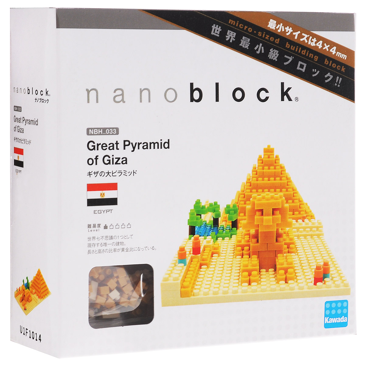Nanoblock Мини-конструктор Пирамида ХеопсаNBH_033 Nanoblock Мини-конструктор Пирамида ХеопсаNBH_033У вас появится уникальная возможность собрать великую Пирамиду долины Гиза, или таинственную пирамиду Хеопса в миниатюрном размере. Самая объемная и самая высокая среди всех обнаруженных в Египте древний строений, Пирамида Хеопса входит в коллекцию Nanoblock Достопримечательности, а так же в список мирового культурного наследия, ежегодно привлекая в Египет миллионы туристов со всего света. С мини-копией этого Чуда Света №1 путешествие начинается уже с первых минут сборки. Вы даже можете почувствовать себя древним строителем, возводящим грандиозный монумент. В комплекте 260 элементов + запасные, площадка-основание, подробная инструкция по сборке. Этот объект из коллекции Достопримечательности - один из любимых фанатами наноблока, которые отмечают, что в составе набора не очень много мелких деталей, а цвета кирпичиков преимущественно яркие. Конструктор Nanoblock - самый маленький в мире конструктор, крайне необычный, как все японское. Высокоточные...