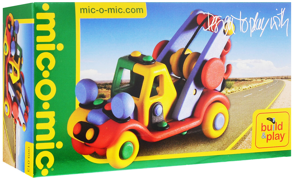 Mic-o-Mic Конструктор Автокран089.013 Mic-o-Mic Конструктор Автокран089.013Яркий пластиковый конструктор Автокран привлечет внимание вашего ребенка и не позволит ему скучать. С помощью элементов конструктора ребенок сможет собрать разноцветный автомобиль, детали которого соединяются болтами. В комплект также входят запасные кнопки, пластины и инструмент для монтажа. Развивающие конструкторы Mic-o-Mic объединяют в себе дизайн и особое ощущение при прикосновении с обучающей педагогической идеей. Во время сборки модели особенно развиваются мелкая моторика и сила воображения, логическое и пространственное мышление и творческие способности, а также концентрация внимания и усидчивости. Оригинальные конструкторы Mic-o-Mic разработаны в Германии и являются особыми игрушками для детей, направленными на развитие различных способностей и навыков. Набор состоит из отдельных деталей с приятной на ощупь текстурой и уникальной системы крепления из соединительных планок и кнопок для сборки модели. Будь то крылья, колеса или паруса, модели отличаются...