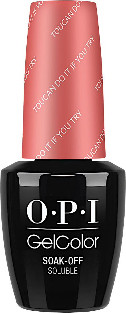OPI Гель-лак GelColor Toucan do it if you try, 15 млGCA67 OPI Гель-лак GelColor Toucan do it if you try, 15 млGCA67GELCOLOR от OPI. ГЕЛЬКОЛОР это 100% гель в лаковом флаконе! В отличие от гелей-лаков, из-за отсутствия лаковой составляющей ГЕЛЬКОЛОР не подвержен сколам и трещинам. Ультра-быстрое светоотверждение в LED-лампе OPI! Всего лишь 4 минуты на все слои включая базу и верхнее покрытие на всех пальцах! Не требует шлифовки ногтей перед нанесением и опиливания при снятии, а значит — не травмирует ногти! Снимается за 15 минут отмачиванием. ГЕЛЬКОЛОР - экономичен! ГЕЛЬКОЛОР - это высочайшее качество OPI по доступной цене. Оттенки легендарных лаков OPI при желании можно наносить поверх ГЕЛЬКОЛОР. Сравните стоимость ГЕЛЬКОЛОР с другими марками и Вы увидите разницу! Стойкое и сияющее покрытие на недели вперед с GELCOLOR. ГЕЛЬКОЛОР это 100% гель в лаковом флаконе! В отличие от гелей-лаков, из-за отсутствия лаковой составляющей ГЕЛЬКОЛОР не подвержен сколам и трещинам. Ультра-быстрое светоотверждение в LED-лампе OPI! Всего лишь 4 минуты на все слои включая базу и верхнее покрытие на всех пальцах!...