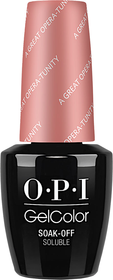 OPI Гель-лак для ногтей GelColor, тон № GCV25 A Great Opera-tunity, 15 млGCV25 OPI Гель-лак для ногтей GelColor, тон № GCV25 A Great Opera-tunity, 15 млGCV25GELCOLOR от OPI. ГЕЛЬКОЛОР это 100% гель в лаковом флаконе! В отличие от гелей-лаков, из-за отсутствия лаковой составляющей ГЕЛЬКОЛОР не подвержен сколам и трещинам. Ультра-быстрое светоотверждение в LED-лампе OPI! Всего лишь 4 минуты на все слои включая базу и верхнее покрытие на всех пальцах! Не требует шлифовки ногтей перед нанесением и опиливания при снятии, а значит — не травмирует ногти! Снимается за 15 минут отмачиванием. ГЕЛЬКОЛОР - экономичен! ГЕЛЬКОЛОР - это высочайшее качество OPI по доступной цене. Оттенки легендарных лаков OPI при желании можно наносить поверх ГЕЛЬКОЛОР. Сравните стоимость ГЕЛЬКОЛОР с другими марками и Вы увидите разницу! Стойкое и сияющее покрытие на недели вперед с GELCOLOR. ГЕЛЬКОЛОР это 100% гель в лаковом флаконе! В отличие от гелей-лаков, из-за отсутствия лаковой составляющей ГЕЛЬКОЛОР не подвержен сколам и трещинам. Ультра-быстрое светоотверждение в LED-лампе OPI! Всего лишь 4 минуты на все слои включая базу и верхнее покрытие на всех пальцах!...