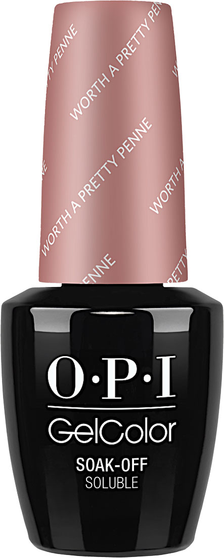 OPI Гель-лак для ногтей GelColor, тон № GCV27 Worth a Pretty Penne, 15 млGCV27 OPI Гель-лак для ногтей GelColor, тон № GCV27 Worth a Pretty Penne, 15 млGCV27GELCOLOR от OPI. ГЕЛЬКОЛОР это 100% гель в лаковом флаконе! В отличие от гелей-лаков, из-за отсутствия лаковой составляющей ГЕЛЬКОЛОР не подвержен сколам и трещинам. Ультра-быстрое светоотверждение в LED-лампе OPI! Всего лишь 4 минуты на все слои включая базу и верхнее покрытие на всех пальцах! Не требует шлифовки ногтей перед нанесением и опиливания при снятии, а значит — не травмирует ногти! Снимается за 15 минут отмачиванием. ГЕЛЬКОЛОР - экономичен! ГЕЛЬКОЛОР - это высочайшее качество OPI по доступной цене. Оттенки легендарных лаков OPI при желании можно наносить поверх ГЕЛЬКОЛОР. Сравните стоимость ГЕЛЬКОЛОР с другими марками и Вы увидите разницу! Стойкое и сияющее покрытие на недели вперед с GELCOLOR. ГЕЛЬКОЛОР это 100% гель в лаковом флаконе! В отличие от гелей-лаков, из-за отсутствия лаковой составляющей ГЕЛЬКОЛОР не подвержен сколам и трещинам. Ультра-быстрое светоотверждение в LED-лампе OPI! Всего лишь 4 минуты на все слои включая базу и верхнее покрытие на всех пальцах!...