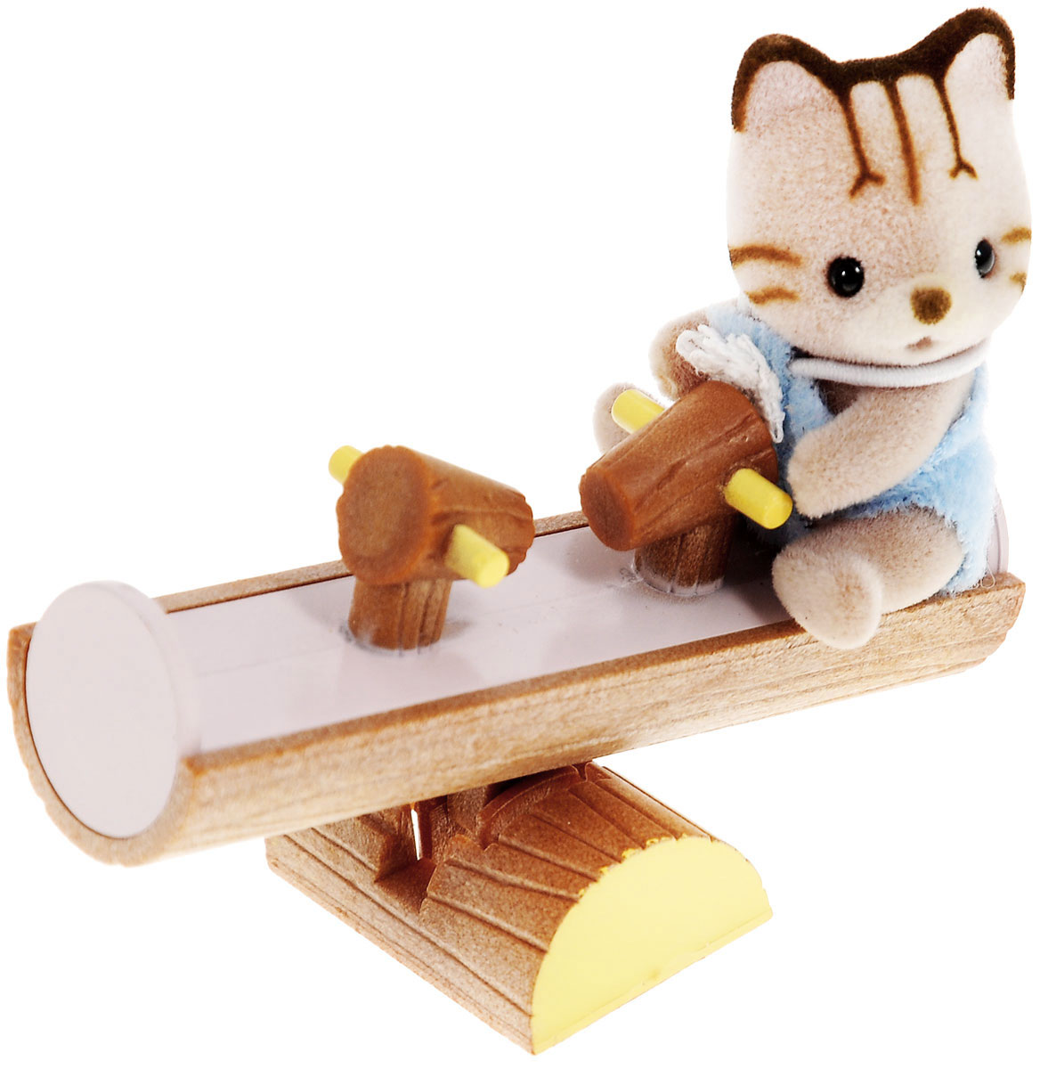 Sylvanian Families Фигурка Малыш котенок на качелях3499 Sylvanian Families Фигурка Малыш котенок на качелях3499Игровой набор Sylvanian Families Малыш котенок на качелях привлечет внимание вашей малышки и не позволит ей скучать. Набор включает в себя фигурку животного и аксессуар для него. Фигурка животного выполнена из пластика и покрыта мягким приятным на ощупь флоком. Ваша малышка будет часами играть с набором, придумывая различные истории. Sylvanian Families - это целый мир маленьких жителей, объединенных общей легендой. Жители страны Sylvanian Families - это кролики, белки, медведи, лисы и многие другие. У каждого из них есть дом, в котором есть все необходимое для счастливой жизни. В городе, где живут герои, есть школа, больница, рынок, пекарня, детский сад и множество других полезных объектов. Жители этой страны живут семьями, в каждой из которой есть дети. В домах Sylvanian Families царит уют и гармония. Домашние животные радуют хозяев. Здесь продумана каждая мелочь, от одежды до мебели и аксессуаров. Характеристики: Материал:...