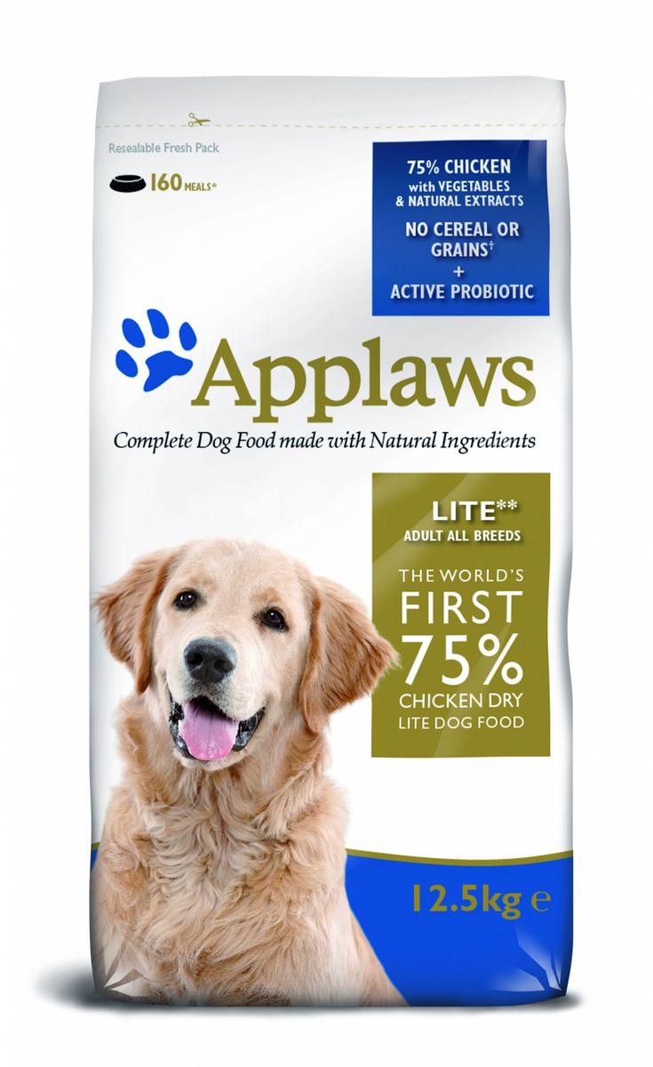 Беззерновой для Собак - контроль веса Курица/Овощи: 75/25% (Dry Dog Chicken Light), 7,5 кг10349 Беззерновой для Собак - контроль веса Курица/Овощи: 75/25% (Dry Dog Chicken Light), 7,5 кг10349Беззерновая линейка Холистик кормов для собак Applaws изготовлена по особым рецептам, разработанными диетологами института Великобритании. Правильная диета очень важна для питомцев, ведь она меняется в зависимости от жизненного цикла. Также полнорационные корма должны включать в себя необходимое количество витаминов и минералов. В рецептах сухих кормов Applaws учтен не только перечень наиболее необходимых минералов и витаминов, но и их строгий баланс. Так как сухой корм изготавливается только из натуральных качественных ингредиентов, крокеты привлекут внимание любого, даже очень привередливого питомца. Состав: Дегидрированное мясо цыпленка (мин. 64%), мелкорубленное свежее филе цыпленка (мин. 9%), зеленый горошек 8 %, картофель (мин. 7%), жир домашней птицы (мин. 2% - источник омега 6), свекла, подлива с мяса птицы приготовленной в собственном соку, яичный порошок, клетчатка, минералы, лососевый жир (источник Омега 3), витамины, морковь, экстракт цикория, люцерна,...