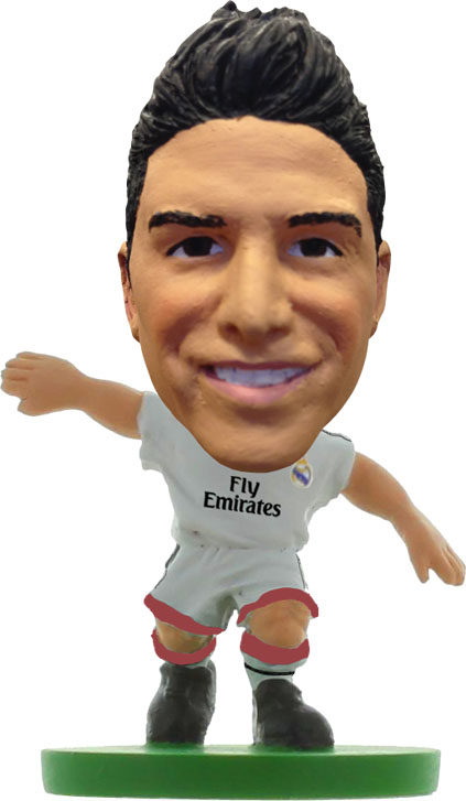 Soccerstarz Фигурка футболиста Real Madrid James RodriguezFig351 Soccerstarz Фигурка футболиста Real Madrid James RodriguezFig351Soccerstarz фигурка футболиста James Rodriguez (Real Madrid, в прозрачной упаковке) (401114) Высота фигурки 5см В комплекте карточка коллекционера Официальный Лицензионный продукт