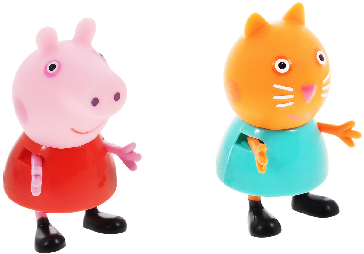 Peppa Pig Игровой набор Пеппа и Кенди28818 Peppa Pig Игровой набор Пеппа и Кенди28818Игровой набор Peppa Pig Пеппа и Кенди непременно понравится вашему ребенку и займет его внимание надолго. Набор включает две фигурки: свинку Пеппу и кошечку Кенди. Ручки и ножки фигурок двигаются. Ваш ребенок будет с удовольствием играть с этим набором, придумывая различные истории и составляя собственные сюжеты. Пеппа - симпатичная маленькая свинка, которая живет вместе со своими Мамой Свинкой, Папой Свином и маленьким братиком Джорджем. Пеппа обожает играть, наряжаться, бывать в новых местах и заводить новые знакомства, но самое любимое занятие Пеппы - прыгать в грязных лужах. Герои мультфильма наделены частично качествами людей, частично качествами животных. Они ходят в одежде, живут в домах, ездят на машинах, ходят на работу и в театр. Дети отмечают дни рождения, играют в парках, катаются на катках и занимаются всем, что присуще людям. В то же время свинки постоянно хрюкают, овечки блеют, а кошки мяукают. Игровой набор Peppa Pig Пеппа и Кенди станет отличным...