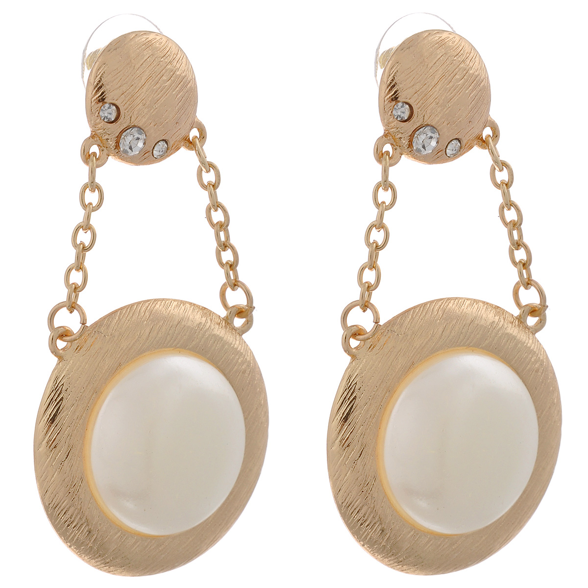 Серьги Avgad, цвет: золотистый. EA178JW137EA178JW137 Серьги Avgad, цвет: золотистый. EA178JW137EA178JW137Великолепные серьги Avgad выполнены из ювелирного сплава. Изделия дополнены стразами и декоративными вставками из акрила. Застегиваются на замок-гвоздик. Изделие поставляется в подарочной коробке. Такие серьги позволит вам с легкостью воплотить самую смелую фантазию и создать собственный, неповторимый образ.
