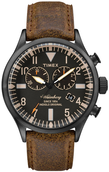 Часы наручные мужские Timex, цвет: черный, коричневый. TW2P64800TW2P64800 Часы наручные мужские Timex, цвет: черный, коричневый. TW2P64800TW2P64800Водозащита 5 АТМ; Механизм кварцевый; Корпус стальной; Браслет кожаный; Стекло минеральное; Размер корпуса 42 мм; подсветка INDIGLO