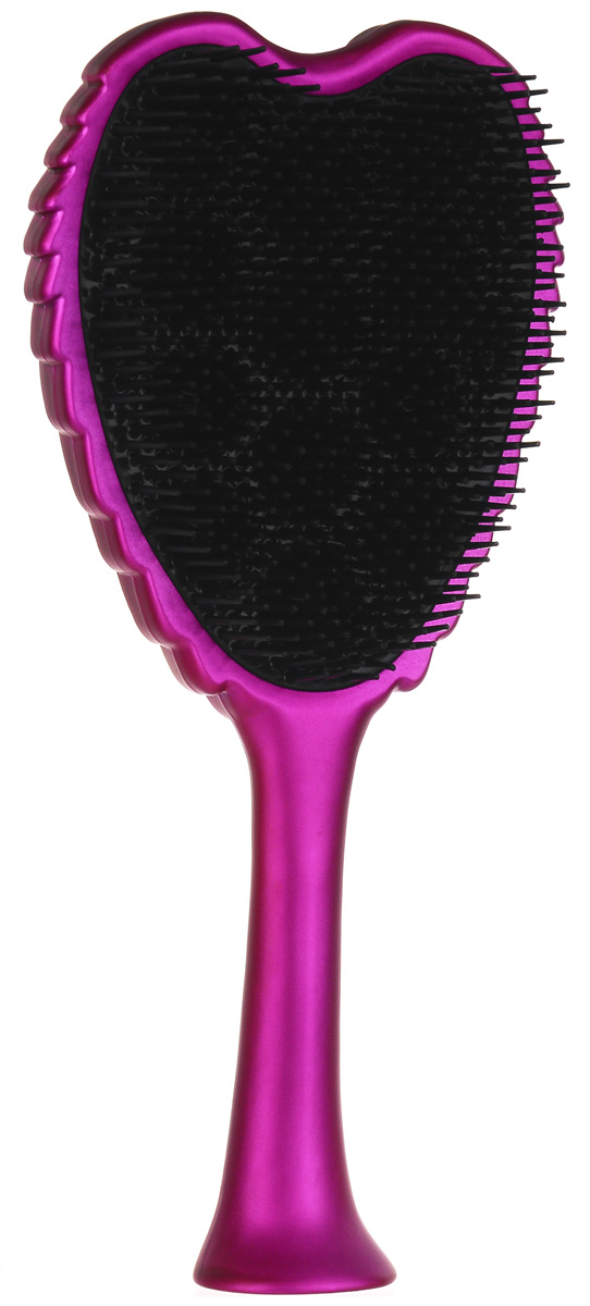 TANGLE ANGEL EXTREME Щетка для волос тон Pink/Black20879 TANGLE ANGEL EXTREME Щетка для волос тон Pink/Black20879Новая профессиональная щетка, позволяющая легко, элегантно и безболезненно распутывать даже самые непослушные волосы. Обладая теплостойким, антибактериальным и антистатическим свойствами, она также ценится за фантастический внешний вид: ее оборотная сторона повторяет очертания крыльев ангела. Продукт подходит для всех типов волос и делает их гладкими и шелковистыми.