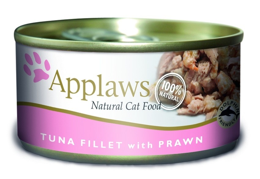Консервы для Кошек с филе Тунца и Креветками (Cat Tuna Fillet & Prawn), 70 г24332 Консервы для Кошек с филе Тунца и Креветками (Cat Tuna Fillet & Prawn), 70 г24332Один из девизов компании Applaws – “Все только натуральное и качественное!”. Поэтому вся продукция выпускается согласно строгому регламенту качества, каждая партия продукции проходит обязательную проверку и анализы. Консервы изготовлены из свежего мяса 75%, приготовленного в собственном бульоне 24%. В состав каждого рецепта входит только три/четыре основных ингредиента и ничего более. Не содержит ГМО, синтетических консервантов или красителей. Не содержит вкусовых добавок. Состав: Филе тунца 52%, рыбный бульон 24%, креветки 23%, рис 1%. Гарантированный анализ: Белок 14%, Клетчатка 1%, Жиры 1%, Зола 2%, Влага 82%. Условия хранения: в прохладном темном месте