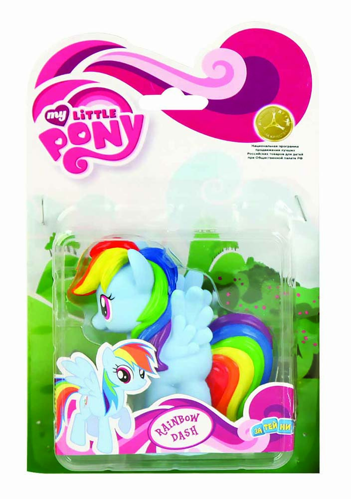 My Little Pony Пластизоль Пони РадугаGT6704 My Little Pony Пластизоль Пони РадугаGT6704Моя Маленькая Пони от Hasbro - это игрушки, созданные по мотивам мультфильма о волшебницах пони и их волшебном мире, где процветают добро и дружба! Маленькие фигурки волшебных пони из мультсериала - настолько миниатюрные, что их можно брать с собой куда захочешь! Каждая фигурка очень точна в исполнении, все детали очень точно прорисованы. Каждая малютка пони украшена фигурными хвостом и гривой. У малышек пони Hasbro много друзей, всех можно купить отдельно. Фигурка Мини-пони Rainbow высотой 9 см, выполненная целиком из пластика.