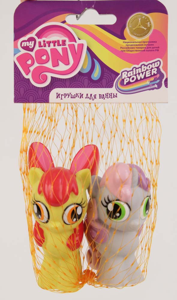 My Little pony Пластизоль Друзья Пони 2штGT8104 My Little pony Пластизоль Друзья Пони 2штGT8104Друзья Пони - это замечательный игровой набор, который станет отличным подарком для любого малыша. Фигурки выполнены в виде персонажей из мультсериала My Little Pony. Набор изготовлен из безопасного пластизоля и подходит для игр в ванной. Высота пони 8 см. В наборе 2 пони.