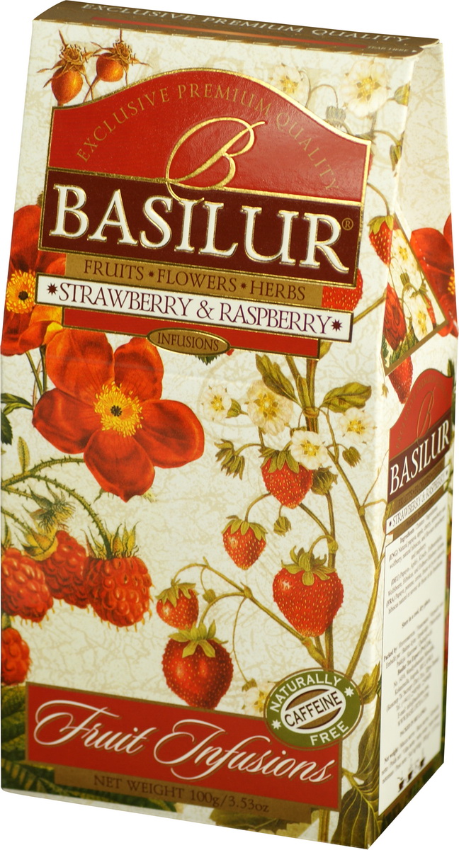 Basilur Strawberry and Raspberry фруктовый листовой чай, 100 г70882-00 Basilur Strawberry and Raspberry фруктовый листовой чай, 100 г70882-00Basilur Strawberry and Raspberry - это взрыв летних ароматов клубники и малины, которые не оставят вас равнодушными. Идеально подходит, как холодный напиток в теплый летний день, или горячий напиток прохладной ночью.
