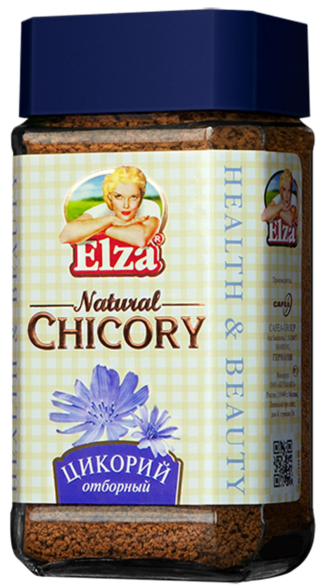 Elza Natural Chicory цикорий, 100 г4260283250011 Elza Natural Chicory цикорий, 100 г4260283250011Elza Natural Chicory - натуральный напиток для здорового образа жизни. Содержащийся в цикории инулин способствует улучшение обмена веществ и пищеварения. Оказывает успокаивающее действие на нервную систему, улучшает работу сердца. Цикорий повышает иммунитет, очищает организм. Он богат минеральными веществами, витаминами и микроэлементами.