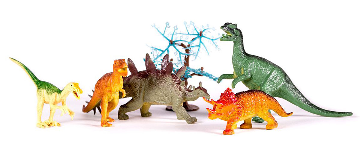 Megasaurs Набор фигурок Динозавры цвет желтый коричневый серый 5 штSV10690 Megasaurs Набор фигурок Динозавры цвет желтый коричневый серый 5 штSV10690В набор Динозавры входят 5 различных фигурок, с которыми можно разыграть разнообразные интересные сюжеты, связанные с периодом динозавров. Фигурки динозавров являются копей доисторических ящеров, которые непременно впечатлят вашего ребенка своим правдоподобным видом. Фигурки динозавров и дерево изготовлены из высококачественных нетоксичных материалов, абсолютно безопасных для вашего малыша. Тема эпохи динозавров никогда не останется в прошлом! Каждый ребенок, так или иначе, интересовался этим доисторическим миром и мечтал о своем собственном динозавре. Удивительные фигурки динозавров HGL с высокой детализацией и тщательной проработкой элементов не оставят равнодушным ни одного ребенка. Игрушки выполнены из качественного и прочного пластика. Краска, которая нанесена на фигурку, абсолютно безопасна. Они не боятся влаги, поэтому станут прекрасным вариантом для игры в воде! Ваш ребенок часами будет играть с такими игрушками, придумывая различные истории.