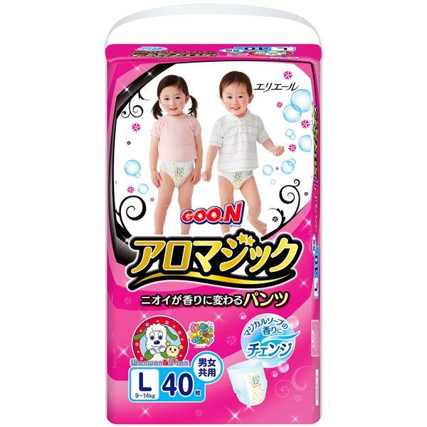 Goo.N Aromagic Подгузники-трусики 9-14кг (40шт)L - GOON753542 Goo.N Aromagic Подгузники-трусики 9-14кг (40шт)L - GOON753542Goo.N Aromagic Подгузники-трусики 9-14кг (40шт)L