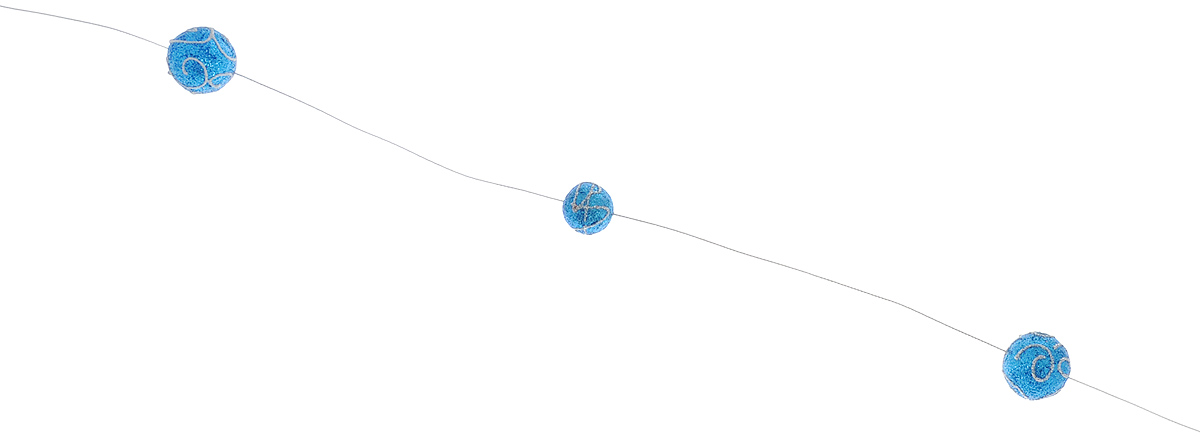 Новогодняя гирлянда Lunten Ranta Нарядная, цвет: синий, длина 2 м65527 Новогодняя гирлянда Lunten Ranta Нарядная, цвет: синий, длина 2 м65527Новогодняя гирлянда Lunten Ranta Нарядная отлично подойдет для декорации вашего дома и новогодней ели. Изделие представляет собой ожерелье из бусин разных диаметров, изготовленных из пенопласта и нанизанных на блестящую нитку. Новогодние украшения несут в себе волшебство и красоту праздника. Они помогут вам украсить дом к предстоящим праздникам и оживить интерьер по вашему вкусу. Создайте в доме атмосферу тепла, веселья и радости, украшая его всей семьей. Диаметр бусин: 2 см; 3 см.