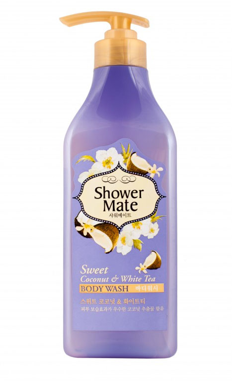 Shower Mate Гель для душа Кокос и белый чай, 550 г876763_Кокос и белый чай Shower Mate Гель для душа Кокос и белый чай, 550 г876763_Кокос и белый чайГель для душа Shower Mate Кокос и белый чай обладает превосходным увлажняющим эффектом благодаря чему поможет сохранить вашу кожу мягкой и увлажненной .Богатый витаминами и минералами, белый чай очищает кожу и дарит ей здоровый, сияющий вид. Сладкий аромат кокоса и свежий аромат белого чая создают ощущение комфорта.