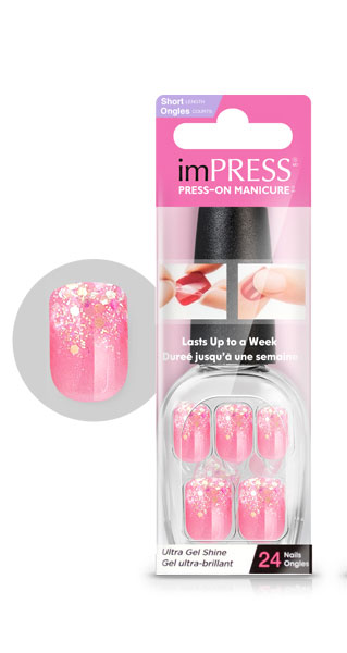Kiss Broadway Твердый лак Импрессс Маникюр Вечеринка, длина короткая Impress Manicure, цвет: розовый14-1628 Kiss Broadway Твердый лак Импрессс Маникюр Вечеринка, длина короткая Impress Manicure, цвет: розовый14-1628Импресс Маникюр – это самоклеящееся покрытие, которое является заменителем лака для ногтей. Всего два фактора обеспечивают надежную, быструю фиксацию и стойкость «Импресс Маникюра». Это суперэластичный материал, который под воздействием тепла рук принимает форму вашего ногтя, и самоклеящееся основа, надежно фиксирующая покрытие на натуральных ногтях. Идеальный маникюр и всего за 5 минут! - легкая, быстрая и надежная фиксация; - идеальная форма ногтей; - гарантированный блеск; - без сушки, без смазанного лака на ногтях; - без сколов на кончиках ногтей; - держатся в течение недели; - легко снимается, не повреждая ногтевую пластину; - удаляется без всяких средства, забудьте об ацетоне; - современная коллекция дизайнов; - классические и модные цвета на любой вкус; - оригинальная упаковка.