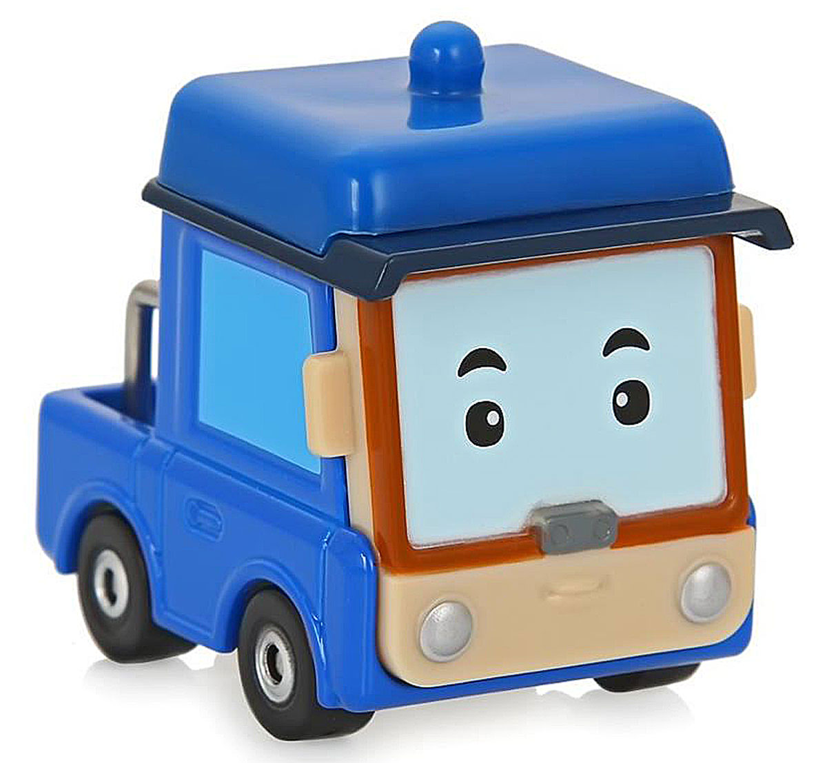 Robocar Poli Машинка Бэнни83254 Robocar Poli Машинка Бэнни83254Яркая игрушка Poli Машинка Бэнни непременно понравится вашему малышу. Она выполнена из металла с элементами пластика в виде малогабаритного грузовичка Бэнни - персонажа популярного мультсериала Robocar Poli. Бэнни оснащен колесиками со свободным ходом, позволяющими катать машинку. Благодаря небольшому размеру ребенок сможет взять игрушку с собой на прогулку, в поездку или в гости. Порадуйте своего малыша таким замечательным подарком!