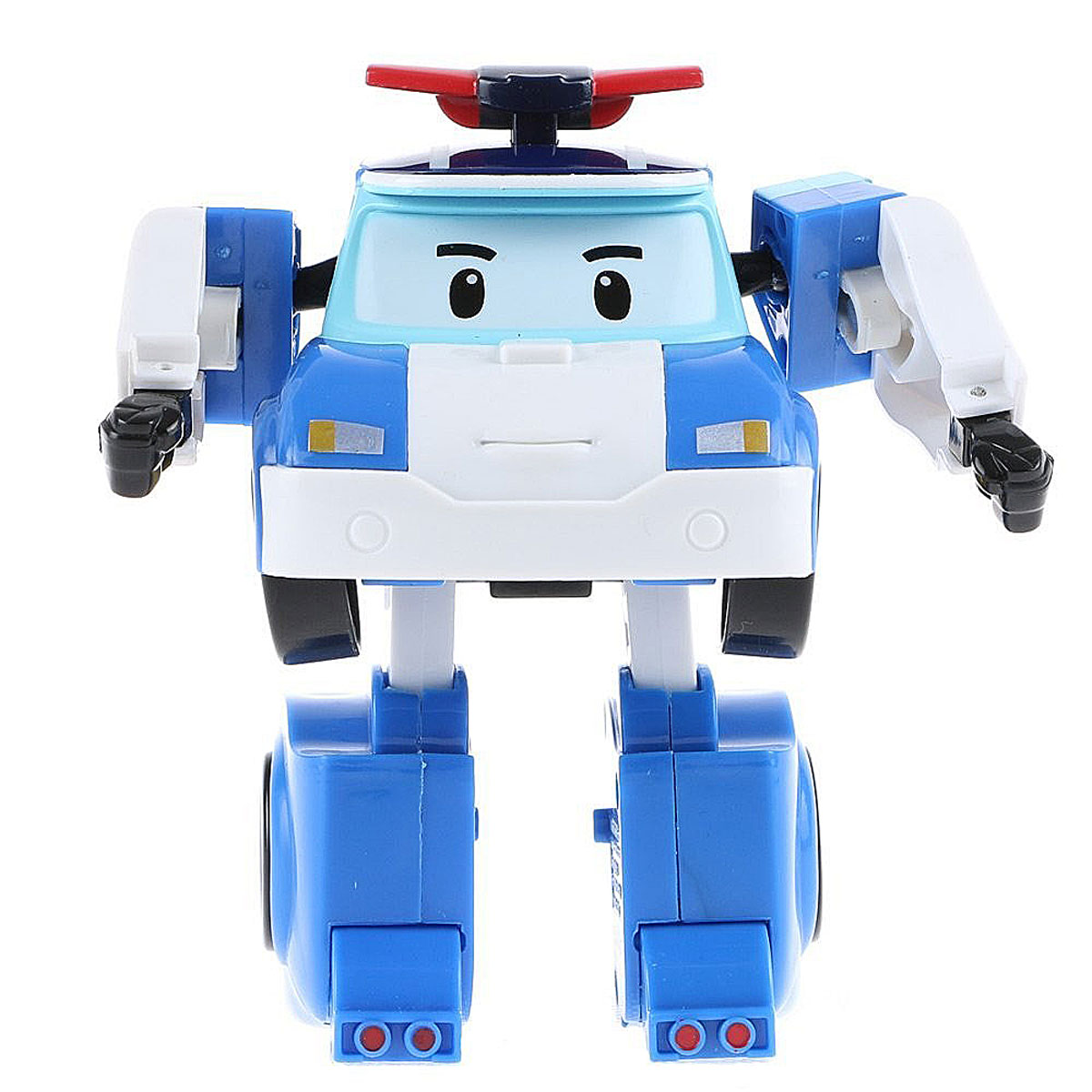 Robocar Poli Игрушка-трансформер Маленький Поли цвет белый голубой83046 Robocar Poli Игрушка-трансформер Маленький Поли цвет белый голубой83046Оригинальная игрушка-трансформер Поли надолго займет внимание вашего ребенка. Игрушка выполнена из безопасного пластика белого и голубого цветов в виде полицейской машинки Поли. Игрушка имеет две вариации: первая - мальчик-робот, вторая - полицейская машина. Эта игрушка непременно понравится вашему малышу. Порадуйте ребенка таким замечательным подарком!